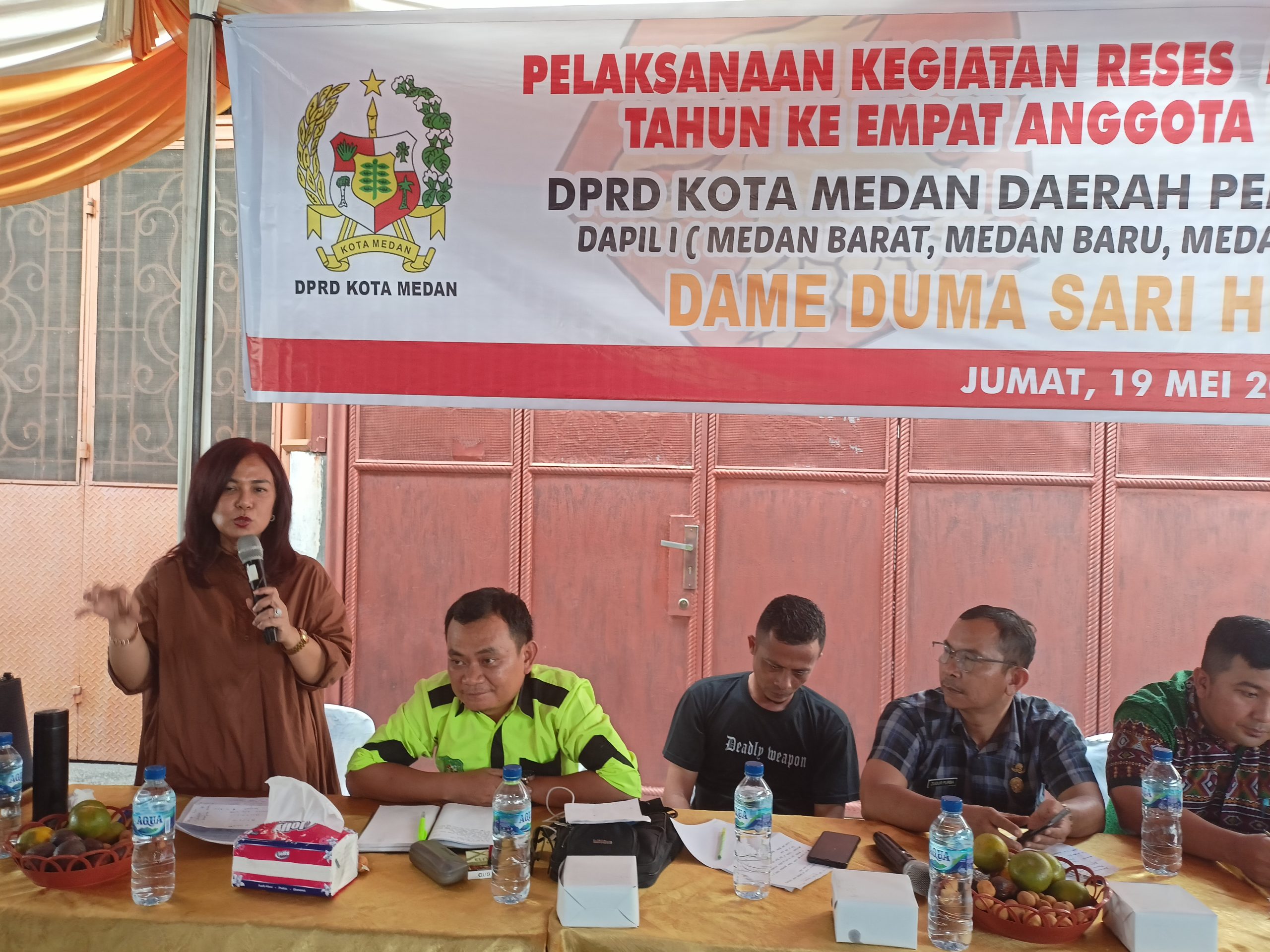 Laksanakan Reses Sesi I, Masa Sidang II Tahun 2023, Duma Banyak Menerima Aspirasi Warga Jalan Cengal Kelurahan Sekip