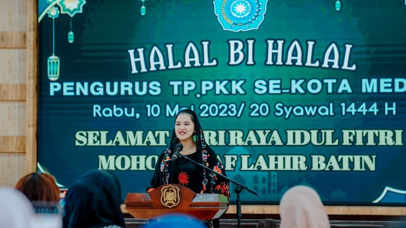 Halal Bihal Pengurus TP PKK, Ny Kahiyang Ayu Ajak  Seluruh Kader Sukseskan HUT Dekranas & HKG PKK