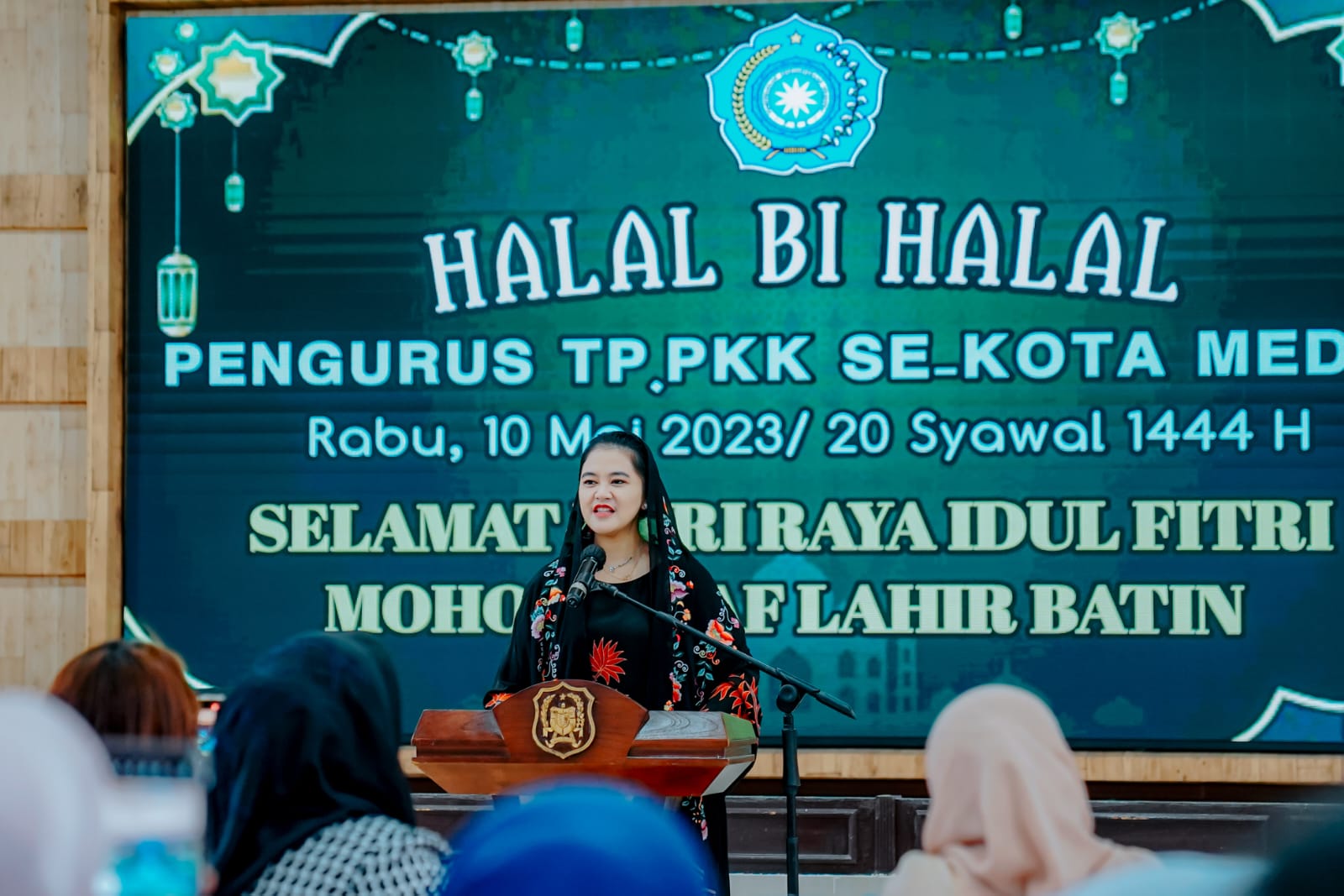 Halal Bihal Pengurus TP PKK, Ny Kahiyang Ayu Ajak  Seluruh Kader Sukseskan HUT Dekranas & HKG PKK