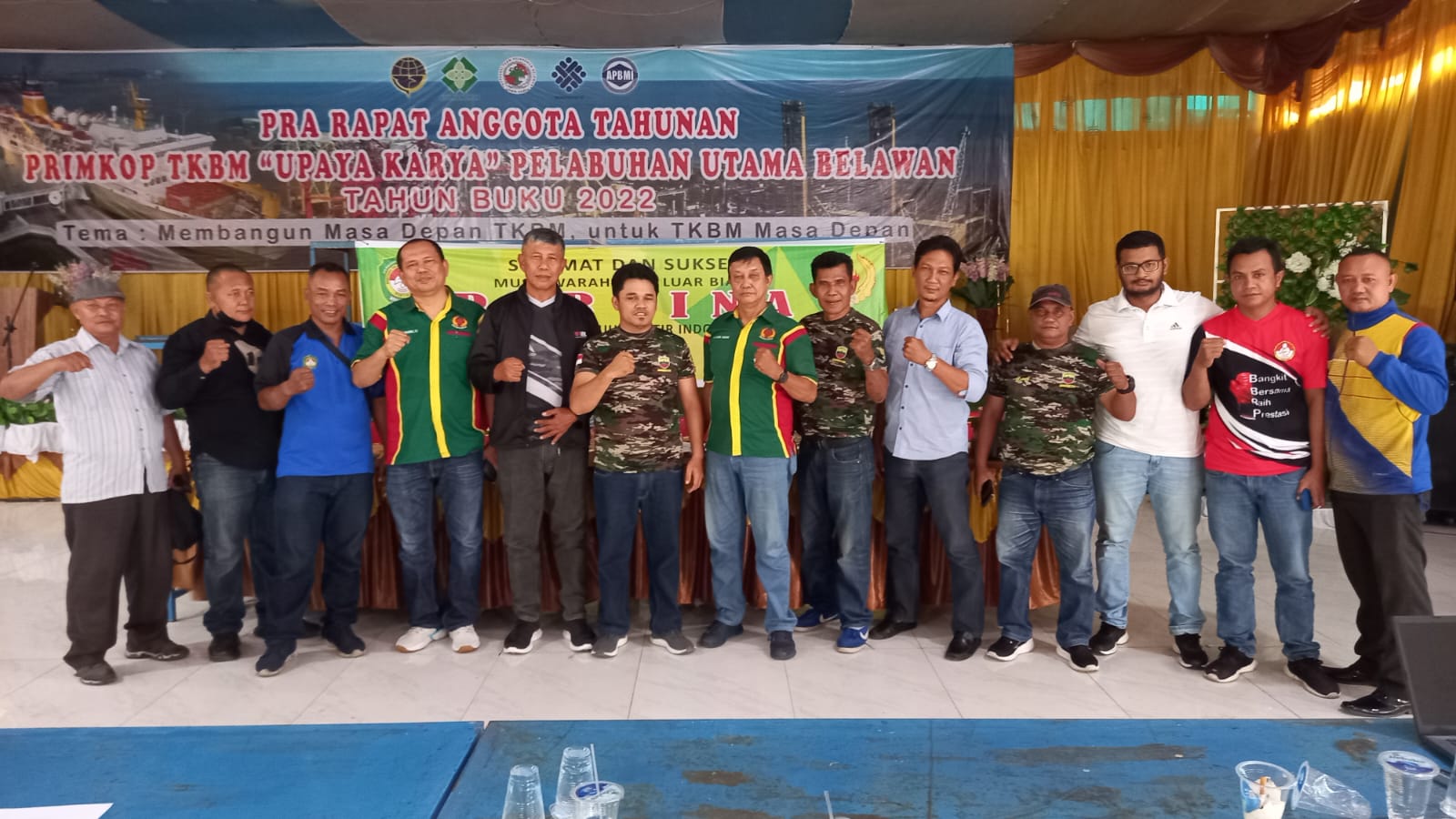 Muskotlub Pertina Medan Aklamasi Dukung Adol Frian Rumaijuk