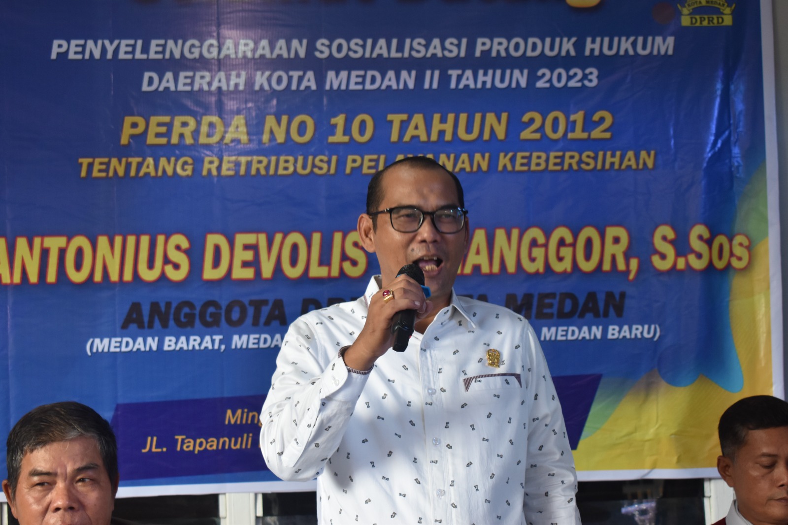 Antonius Tumanggor: PDAM Tirtanadi Medan Segera Survey Keluhan Air Bersih Warga Jalan Kalpataru Helvetia Timur