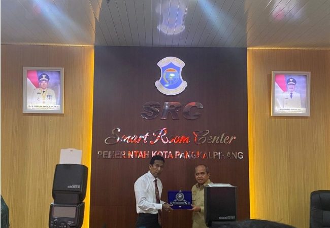 Walikota Maulan Aklil Menerima kunjungan ​PJ Gubernur Babel