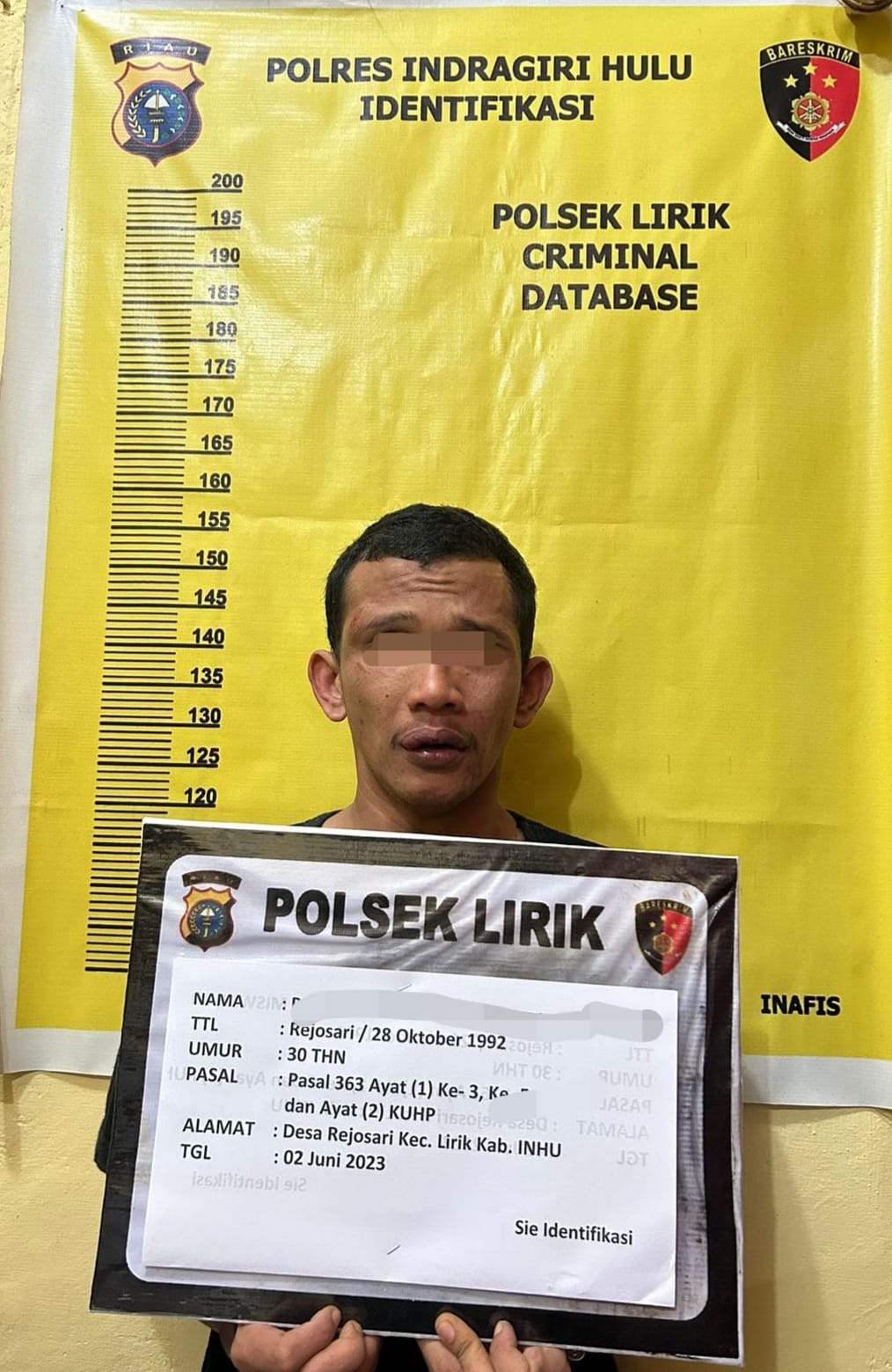 Polisi Ringkus Pelaku Curanmor Disaat Nunggu Calo Pembeli 