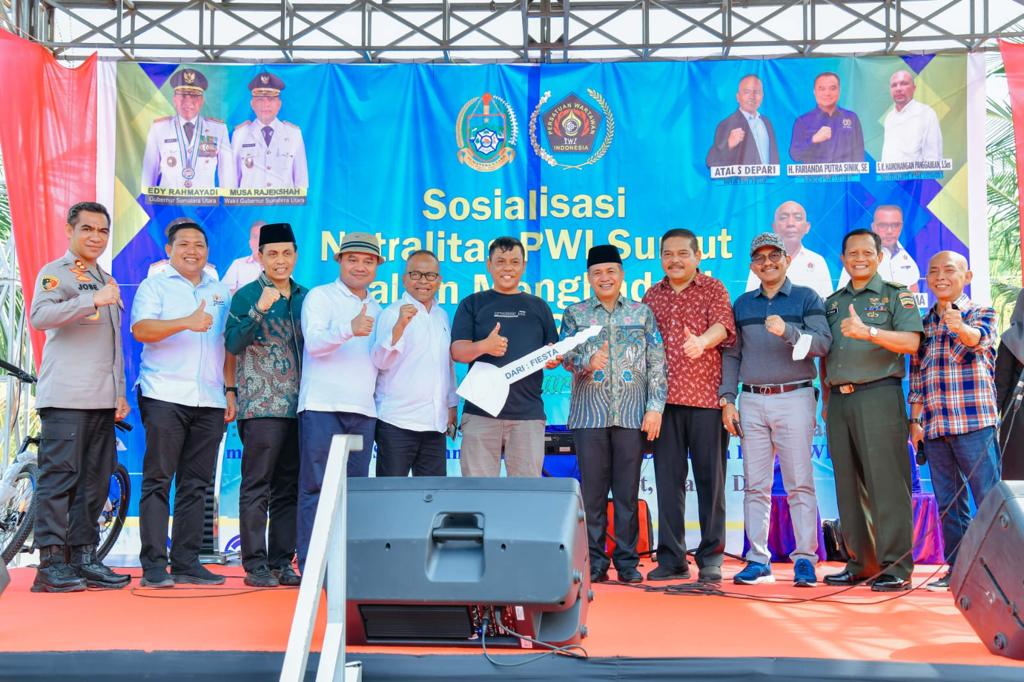 Zahir Hadiri Sosialisasi Netralitas PWI di Pemilu, Ingin Wartawan Tidak Beritakan Hoax