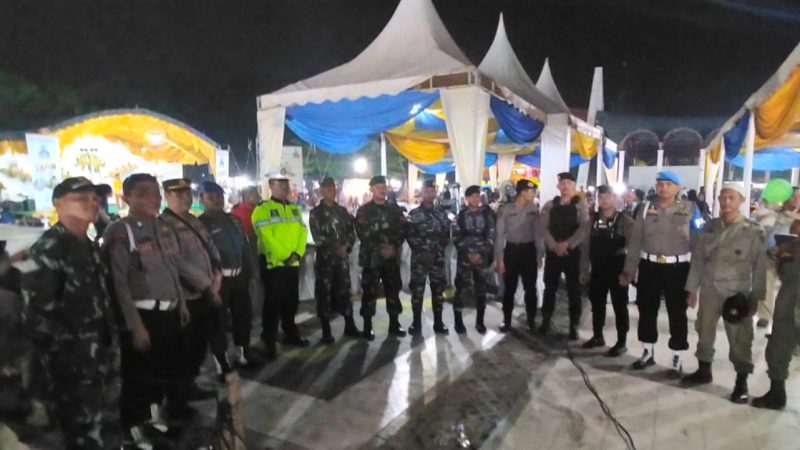 Cipta Kondisi Jelang Pemilu Tahun 2024, Gabungan Polres Tanjung Balai, TNI dan Unsur Pemko Patroli Skala Besar