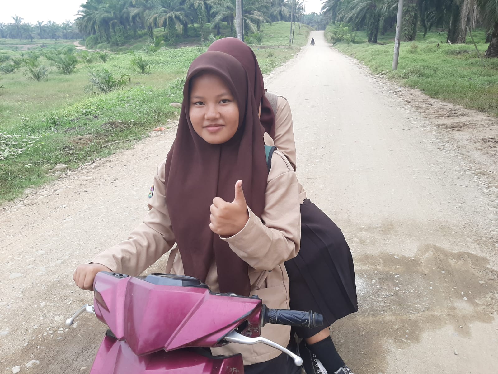 Berkat Jalan TMMD Kodim Deliserdang, Siswa Tak Lagi Takut Terlambat ke Sekolah