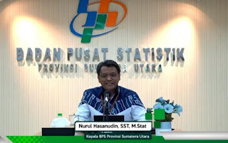 Mei 2023, NTP Sumut sebesar 123,51