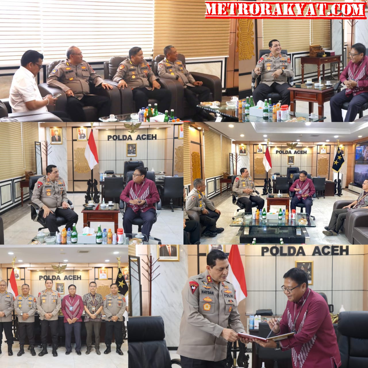 Kapolda Aceh Terima Audiensi Kepala BI Provinsi Aceh