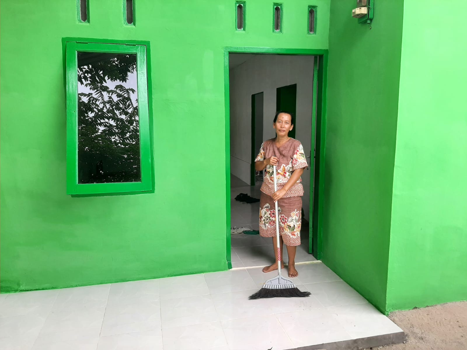 Ibu Simatupang: TMMD Kodim Deliserdang Wujudkan Mimpi Saya