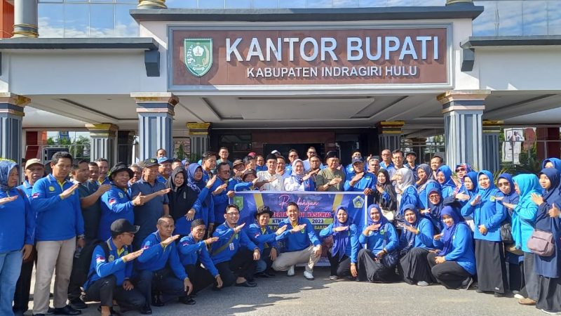 Bupati Inhu Lepas 158 Peserta Penas KTNA Ke XVI 2023, Ini Pesan Bupati