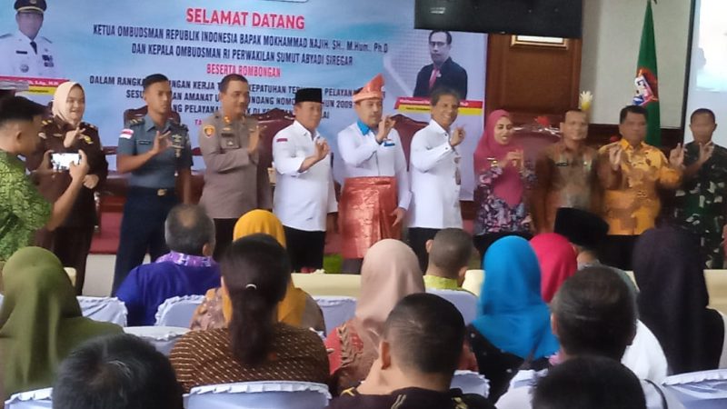 Ketua Ombudsman Republik Indonesia Ke Pemko Kota Tanjungbalai