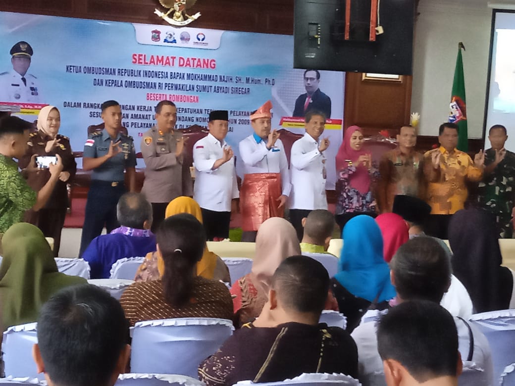 Ketua Ombudsman Republik Indonesia Ke Pemko Kota Tanjungbalai