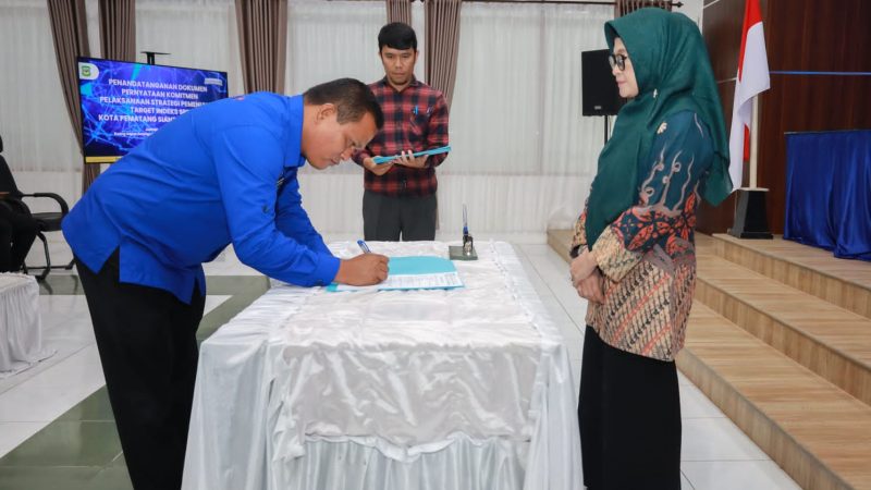 Indeks Kota Pematang Siantar 2,35, di Atas Rata-rata Indeks SPBE Nasional