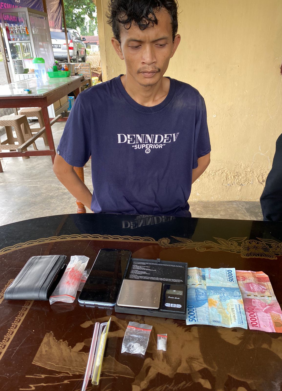 Hasil dari Pengembangan, Sat Narkoba Polres Simalungun Berhasil Ringkus Bandar Narkoba di Kecamatan Tanah Jawa