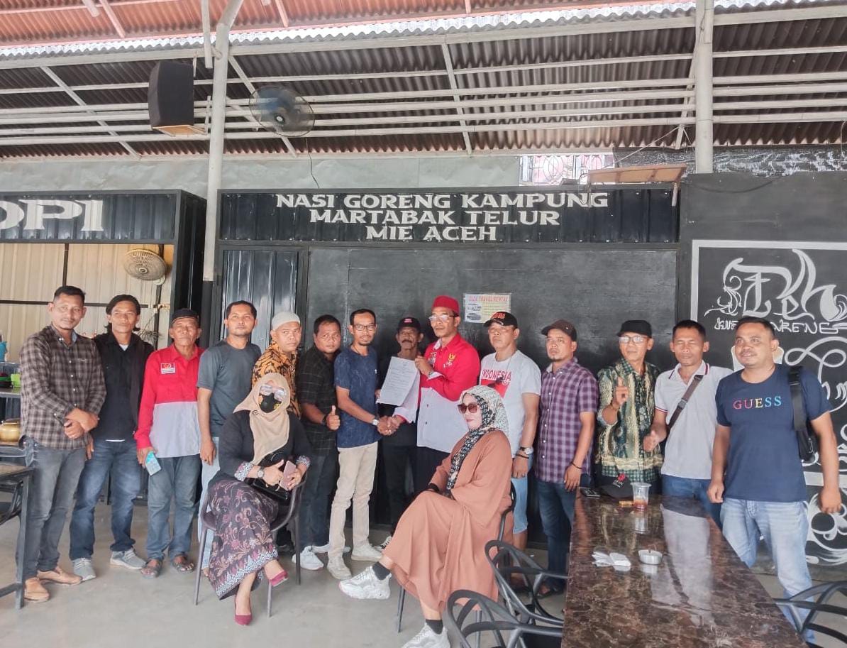 DPC Persatuan Wartawan Republik Indonesia (PWRI) Kabupaten Aceh Timur Sah  di Nahkodai Nana Thama