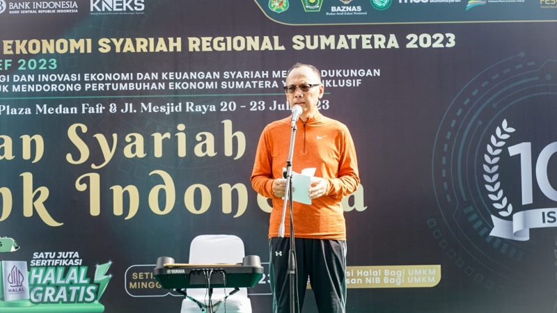BI, Launching Pekan Syariah, Sebagai Rangkaian FES Sumatera 2023