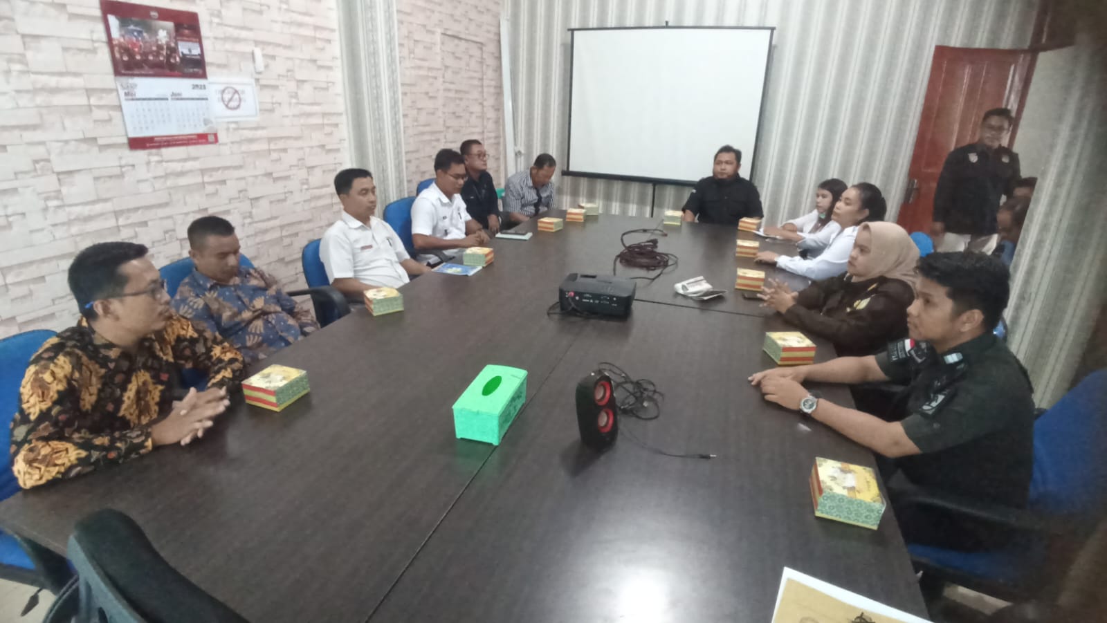 Polres Tanjung Balai Hadiri Rapat Koordinasi Verifikasi Dokumen Bakal Calon Anggota DPRD Tahun 2024