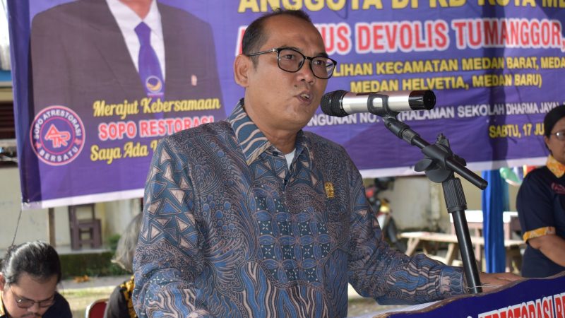 Lewat Sosperda, Antonius Tumanggor Minta Warga Ganti KK Lama ke KK Baru  