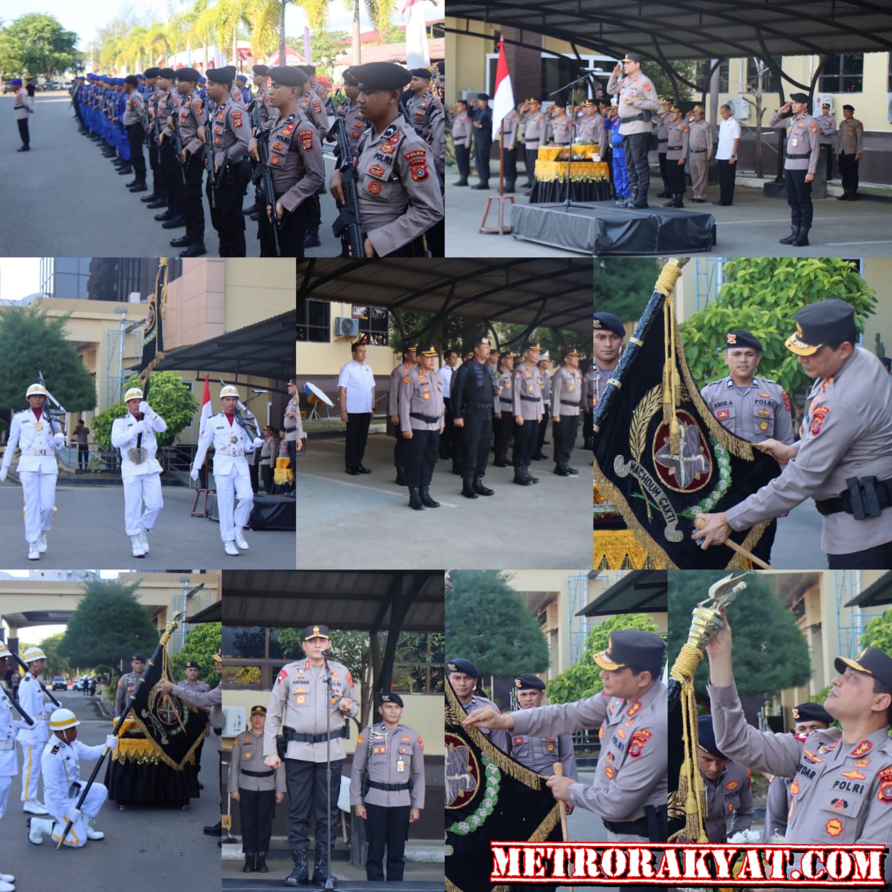 Kapolda Aceh Pimpin Kegiatan Pemuliaan Pataka ” Machdum Sakti