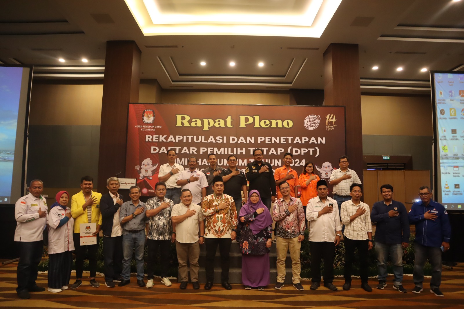 DPT Pemilu 2024 di Medan 1.853.458 orang