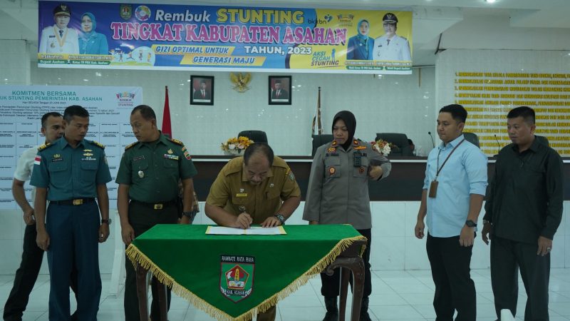 Wakil Bupati Asahan Buka Rembuk Stunting Tingkat Kabupaten Asahan Tahun 2023