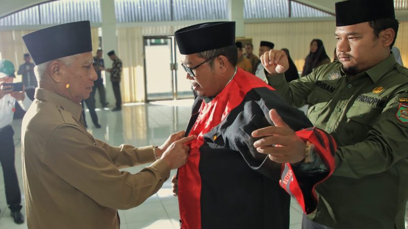 Bupati Asahan Lantik dan Bai’at Dewan Juri Festival Seni Nasyid/Qasidah Tingkat Kabupaten Asahan
