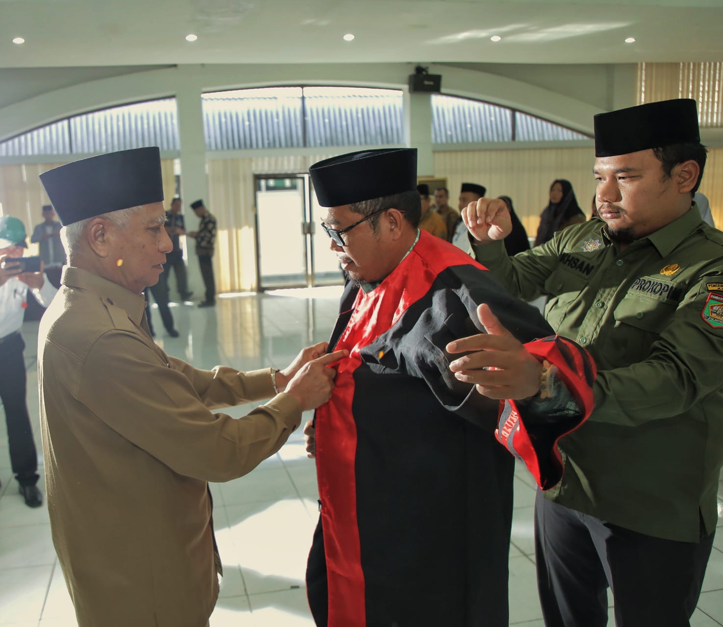 Bupati Asahan Lantik dan Bai’at Dewan Juri Festival Seni Nasyid/Qasidah Tingkat Kabupaten Asahan
