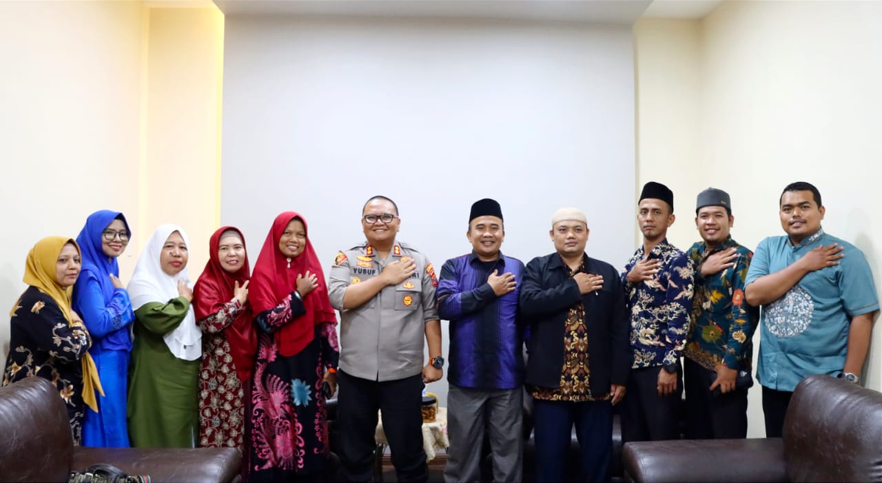 Kapoles Tanjung Balai Terima Audiensi Asosiasi Guru Pendidikan Agama Islam Indonesia Kota Tanjung Balai