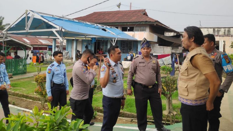 Jelang Idul Adha 144 H, Rutan Kelas II B  Rengat  Kanwil Kemenkumham  Riau Terima Kunjungan dari Polisi RW