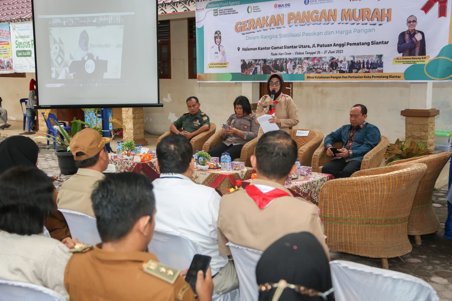 dr Susanti Canangkan Gerakan Pangan Murah di Pematang Siantar, Serentak di Seluruh Indonesia dan Raih Rekor MURI
