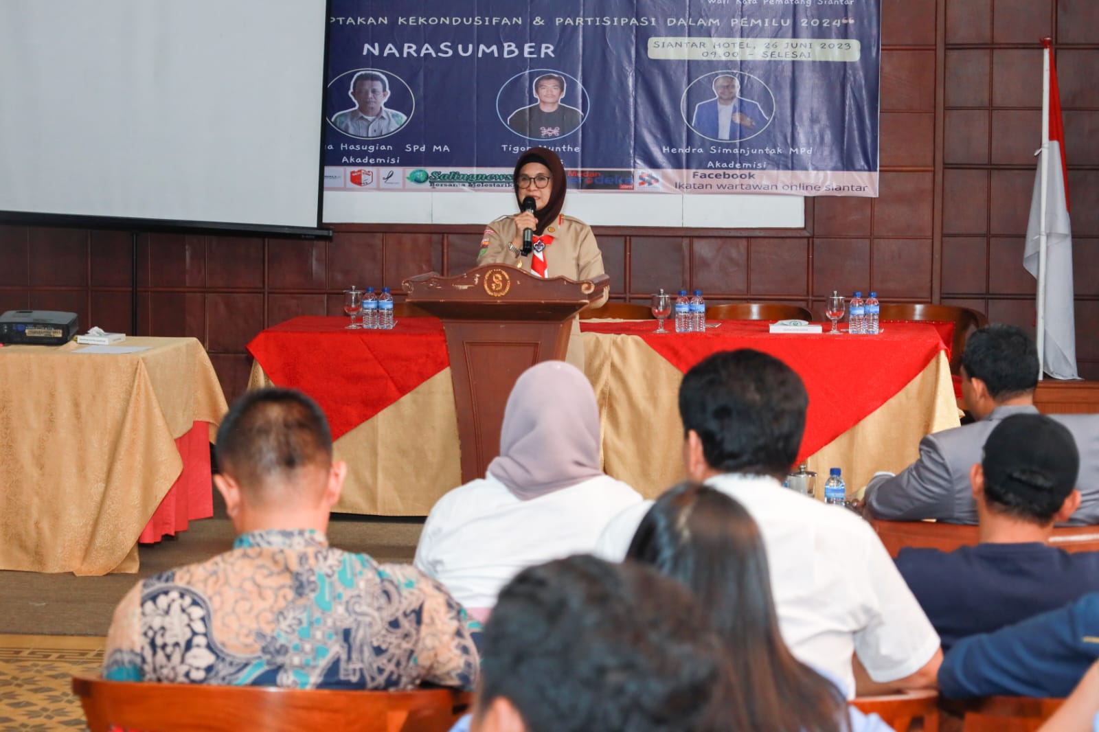 Buka Workshop IWO, dr Susanti Ingatkan Media Harus Berikan Informasi yang Benar