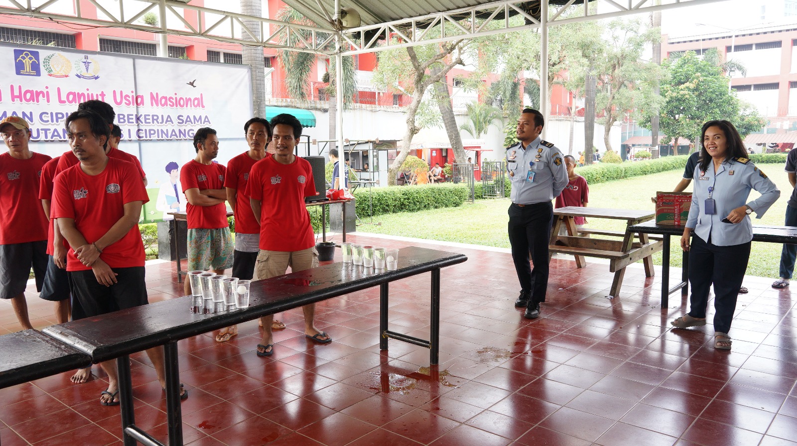 Peserta Rehabilitasi Medis Rutan Cipinang Ikuti Fun Games Di Hari Anti Narkoba Internasional