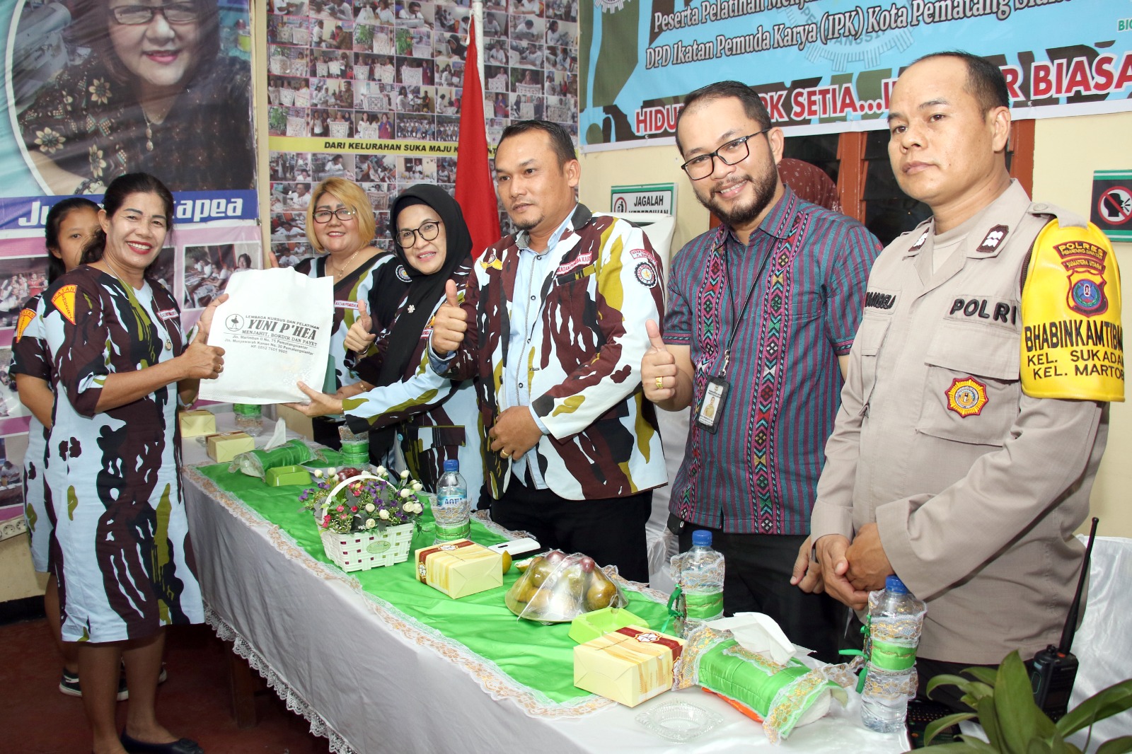 dr Susanti Bangga IPK Pematang Siantar Selenggarakan Pelatihan Menjahit