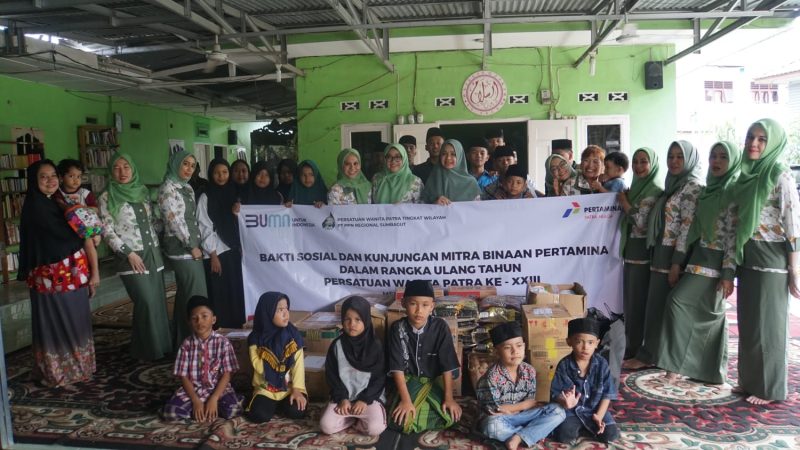 Pertamina Patra Niaga Regional Sumbagut, Peduli Sesama Gelar Baksos