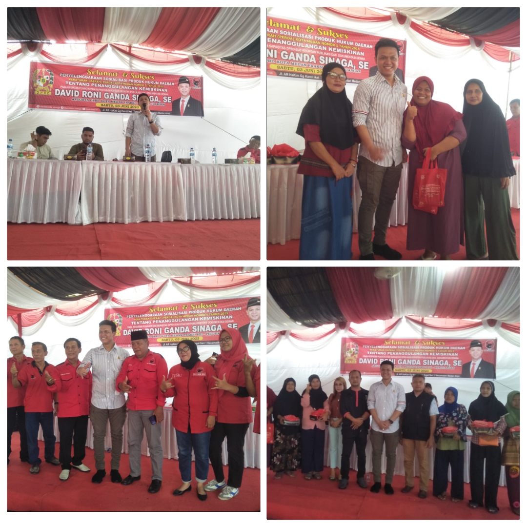 Laksanakan Sosperda No. 5 Tahun 2015, Tentang Penanggulangan Kemiskinan, David Roni G Sinaga Terima Keluhan Warga, Salah Satunya PKH, KIP dan Kepling