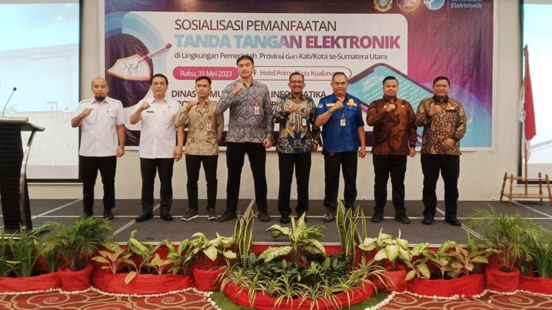 Sosialisasikan Tanda Tangan Elektronik, Kadis Kominfo Sumut Harapkan Bisa Jadi Solusi Percepat Kinerja ASN