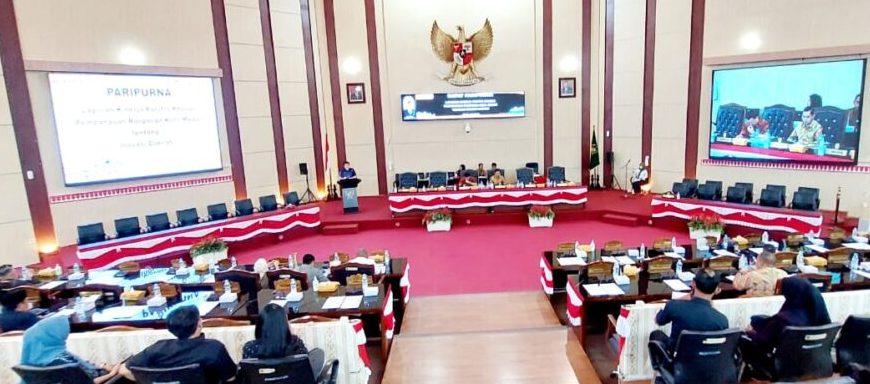 DPRD Medan Gelar Paripurna soal Laporan Kinerja Pansus