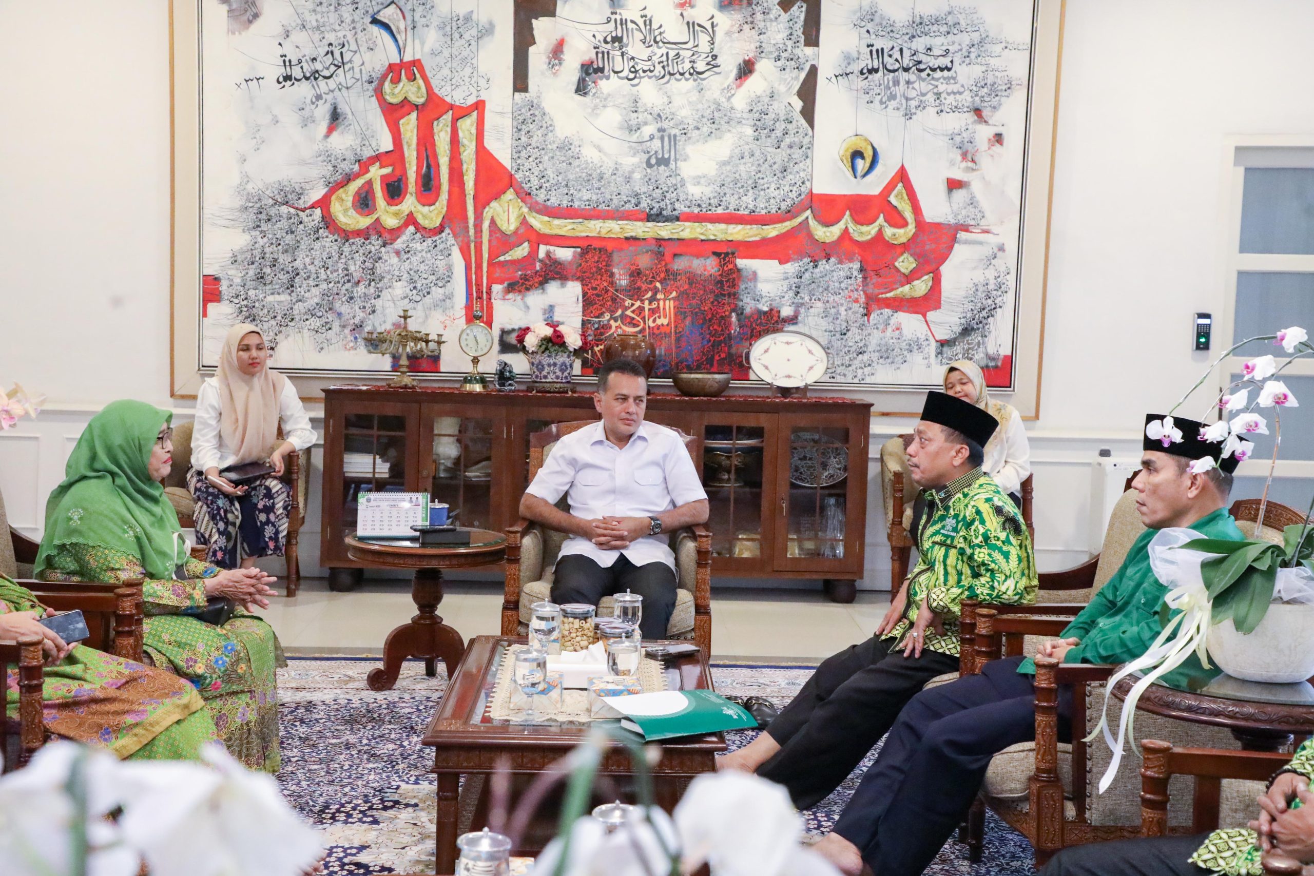 Wagub Ijeck Ikuti Rapat Persiapan Konferwil Muslimat NU Sumut