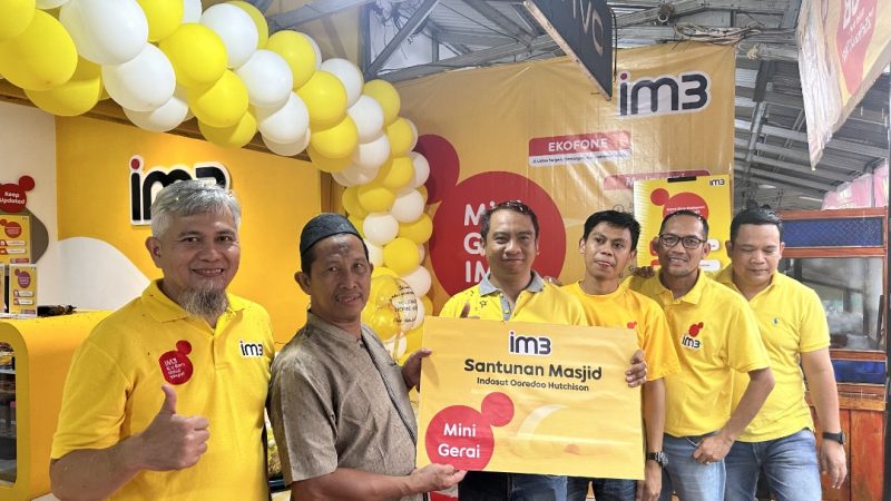 Perkuat Pelayanan di Area Kampus dan Sentra Bisnis, IM3 Buka Mini Gerai di Indralaya Sumatera Selatan