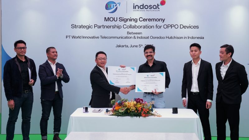 Indosat dan OPPO Indonesia Jalin Kemitraan Strategis untuk Mempercepat Pertumbuhan Bisnis Seluler di Indonesia