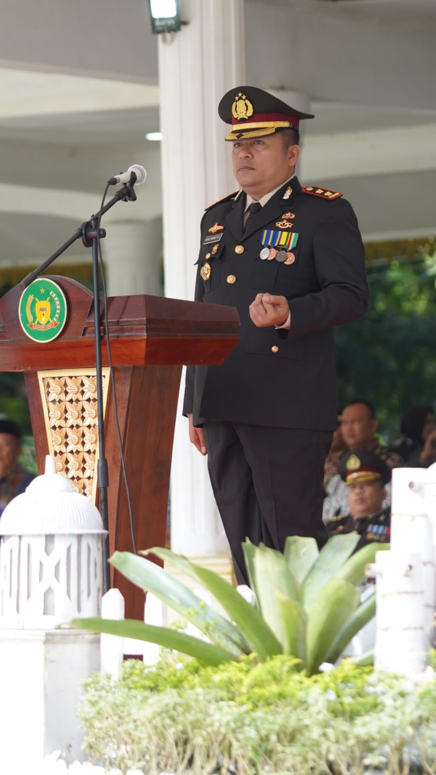 Polres Langkat Gelar Upacara Peringatan HUT Bhayangkara ke-77 tahun 2023