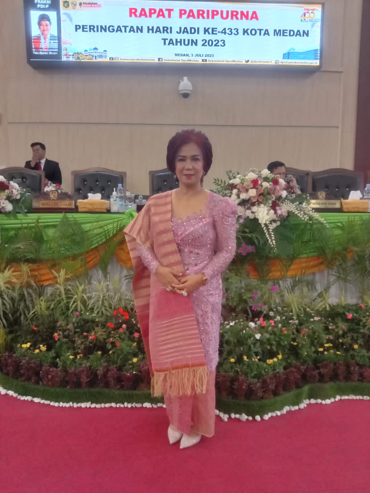 HUT Kota Medan ke-433, Dame Duma Berharap Kota ke 3 Terbesar Ini Lebih Maju dan Berkembang