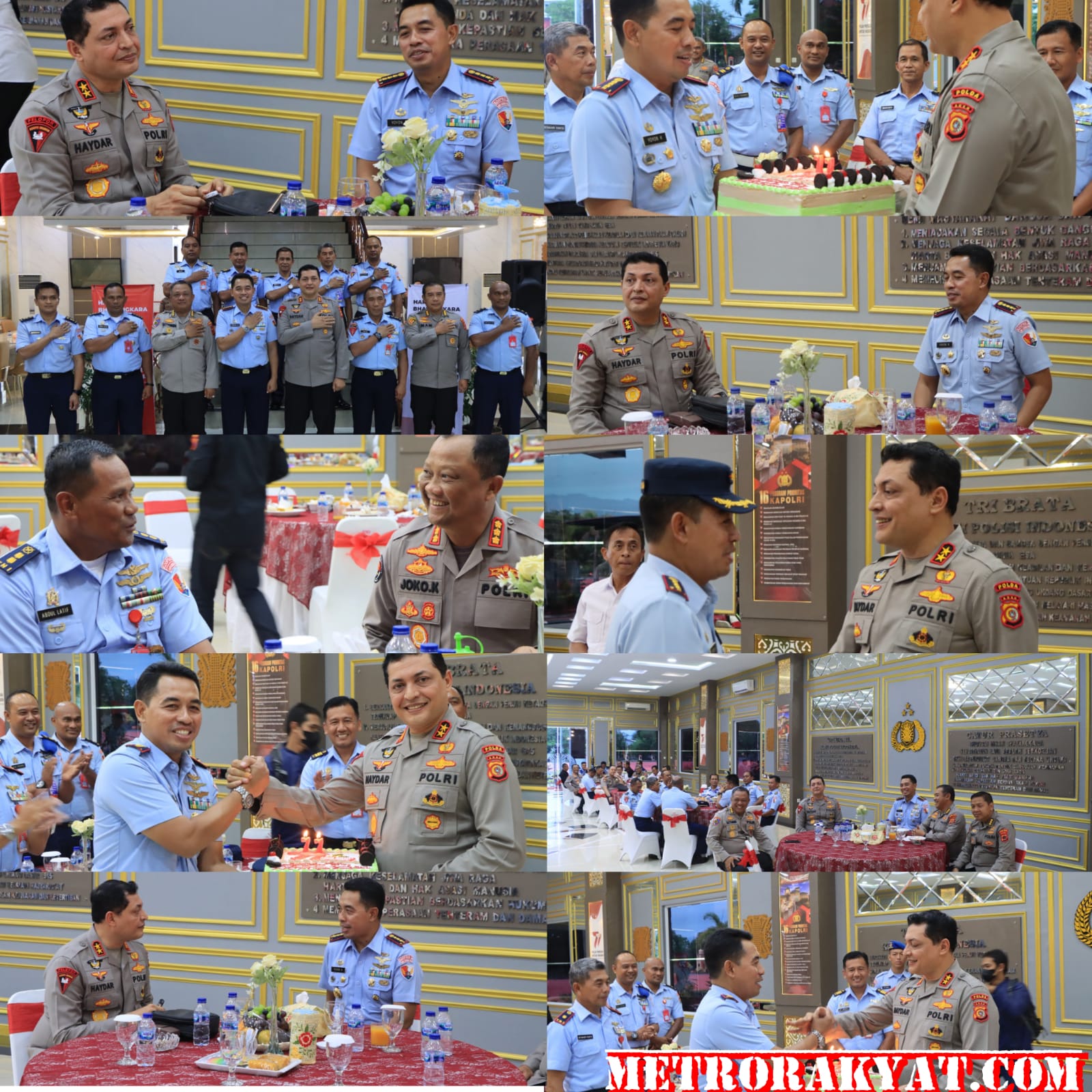 Danlanud SIM Kunjungi Polda Aceh