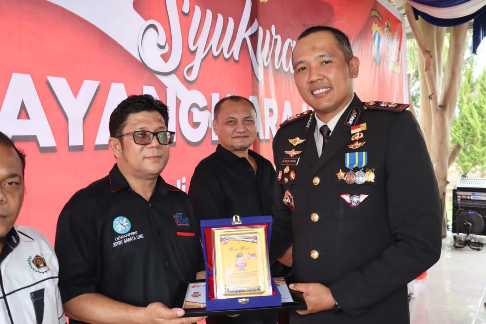 HUT Bhayangkara ke-77, Media Online Anggota SMSI Diganjar Penghargaan Polres Madina