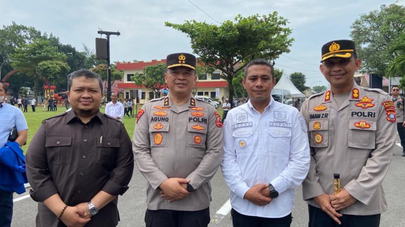Bersama Kapolri,Bupati Dolly Pasaribu Hadiri Peresmian Renovasi Rumah Sakit Bhayangkara
