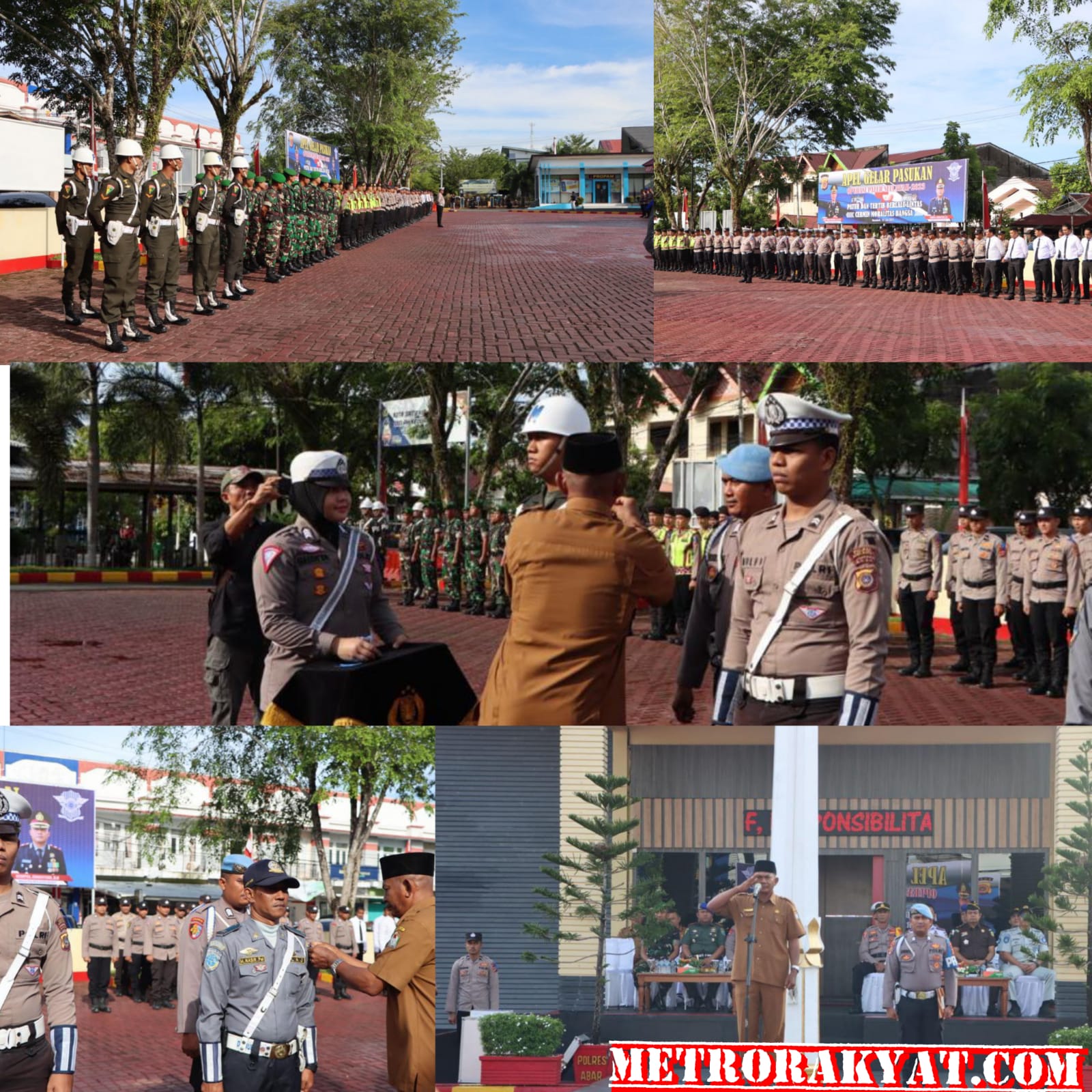 Apel Gelar Pasukan Operasi Patuh Seulawah 2023 di Polres Aceh Barat dimulai Hari Ini