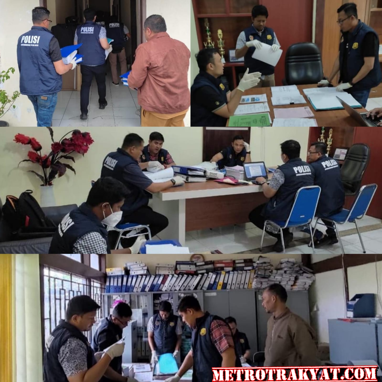 Tim Tipidkor Ditreskrimsus Polda Aceh Geledah Kantor Dinkes Aceh Tengah