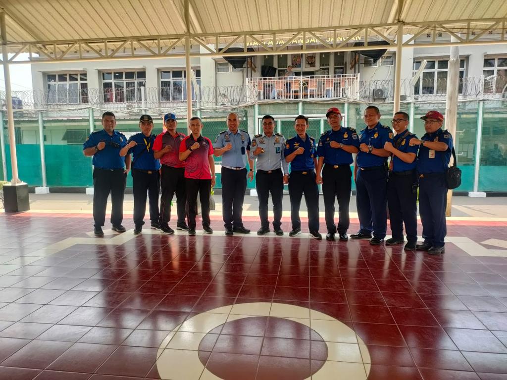 Deteksi Dini Terhadap Gangguan Kamtib, Rutan Cipinang DKI Jakarta Lakukan Pengecekan Bersama Damkar Provinsi DKI Jakarta