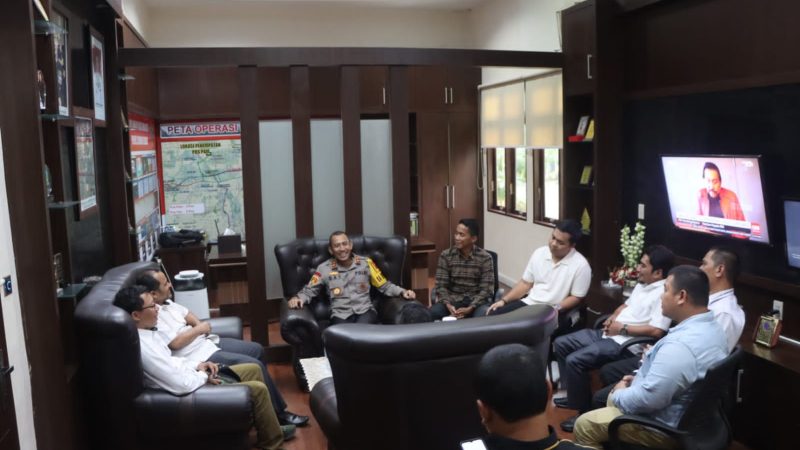 Terima Audiensi Bawaslu Sergai, Ini Kata Kapolres