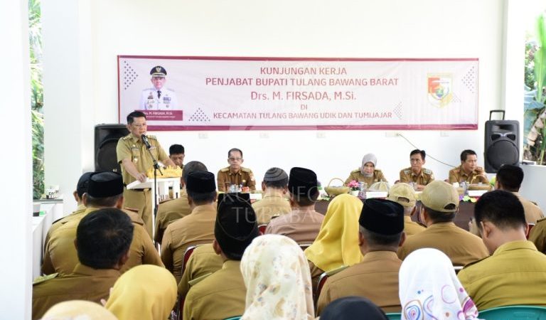 Rakor Dua Kecamatan PJ Bupati Tubaba Beri Pengarahan Soal Netralitas ASN